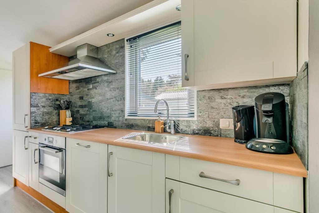 4-Pers. Chalet Met Eigen Parkeerplaats In Veluwe Villa Putten Exterior photo